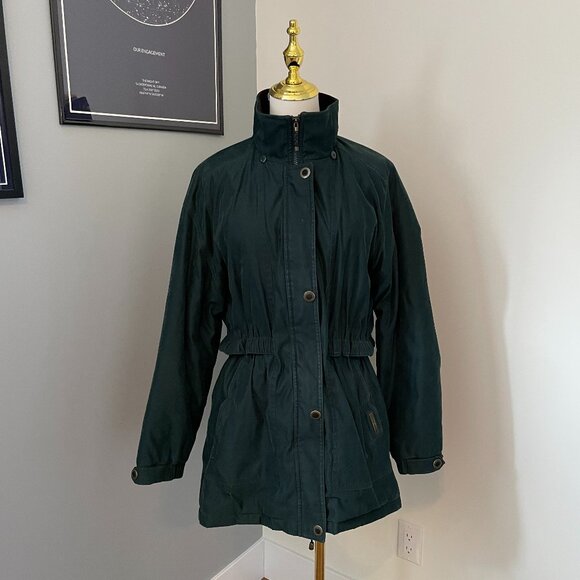 Liz Claiborne Vintage Utility Jacket | Forest Green - Picture 2 of 8